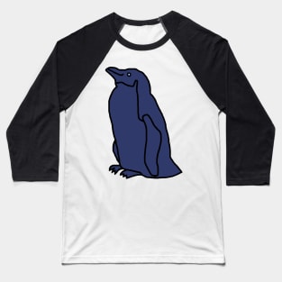 Blue Penguin Baseball T-Shirt